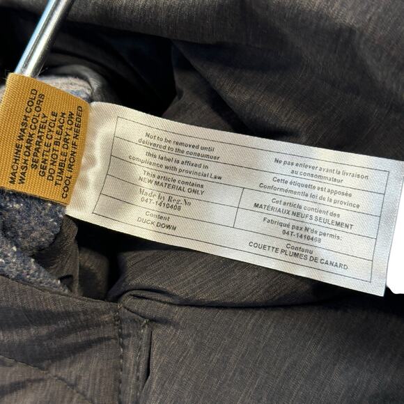 Jeremiah Reversible Down Vest Western 2 in 1 Mens XL Gray Gorp Southwest NEW - Picture 10 of 11